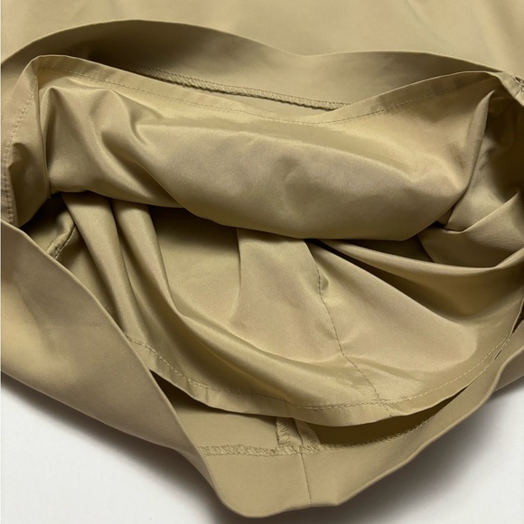 MNG Suit Women Red & Beige Dress Large Size 8 side zipper closure lined Mango - Picture 10 of 11